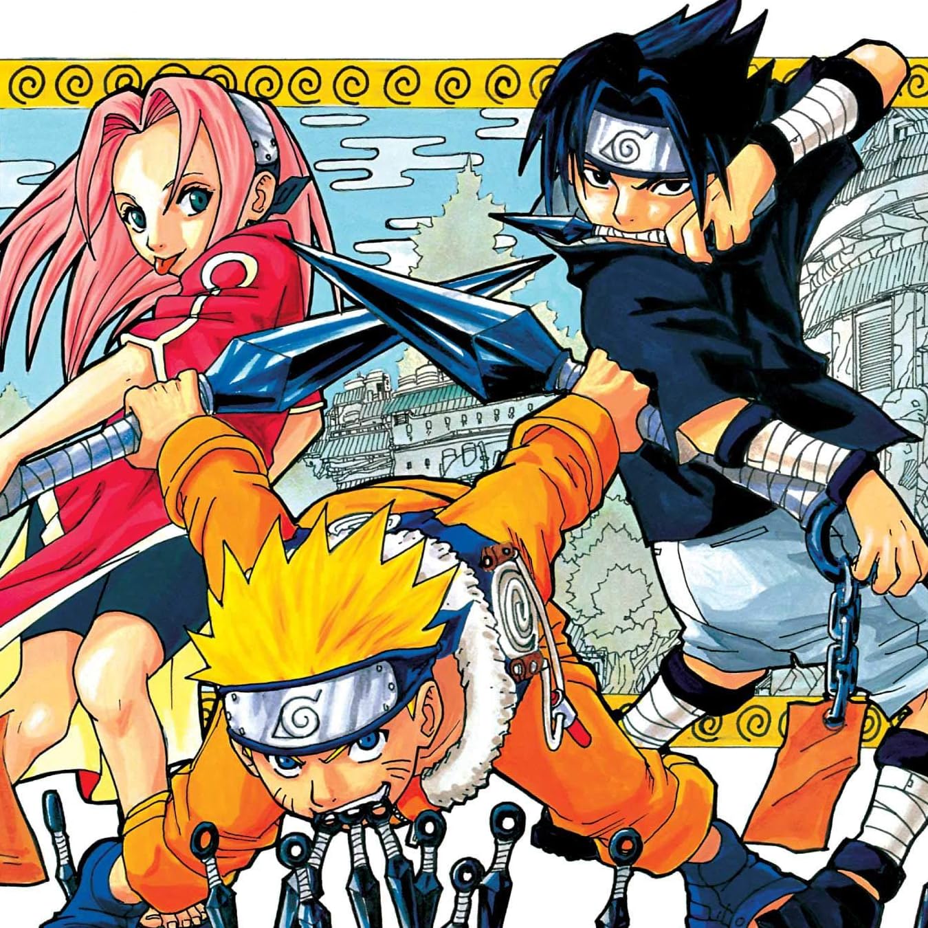 NARUTO-ナルト iPad壁紙 春野サクラ（はるの サクラ）,うずまきナルト
